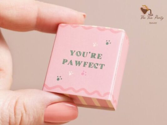 Tiny Matchbox 'You're Pawfect' Dog Token