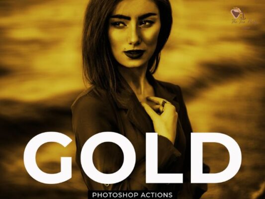 Golden – Photoshop Portrait Actions